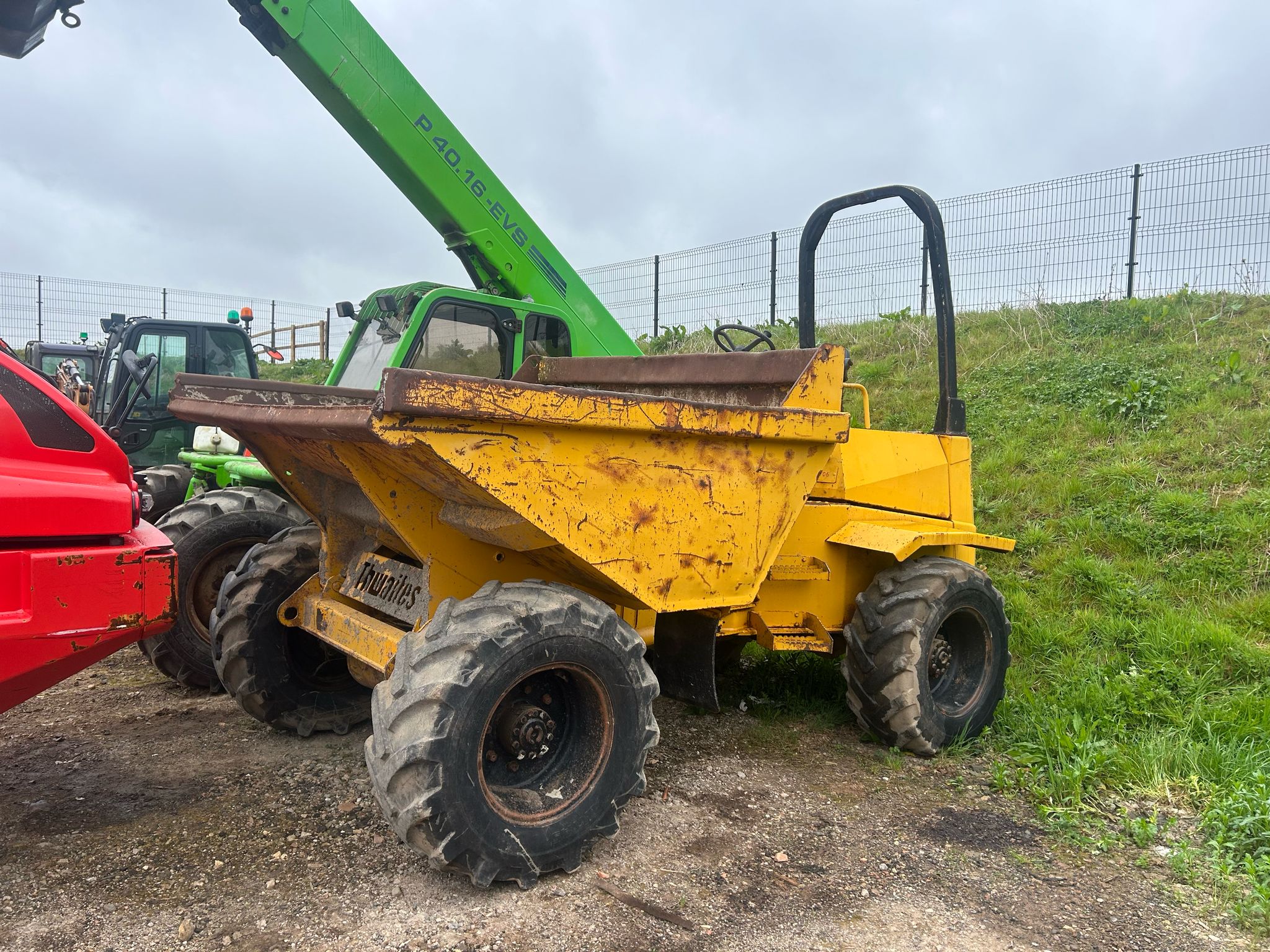Dumper Thwaites motor Perkins