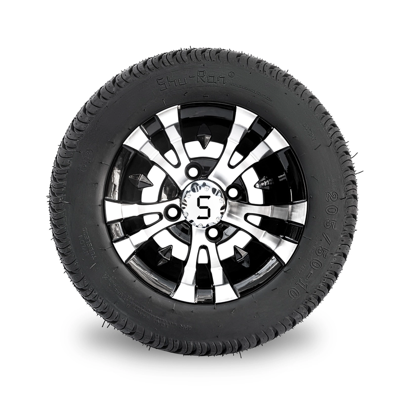 pl126958519-10_inch_golf_cart_wheel_and_205_50_10_dot_street_tire_combo_25_offset_4x4_bolt_101_6mm