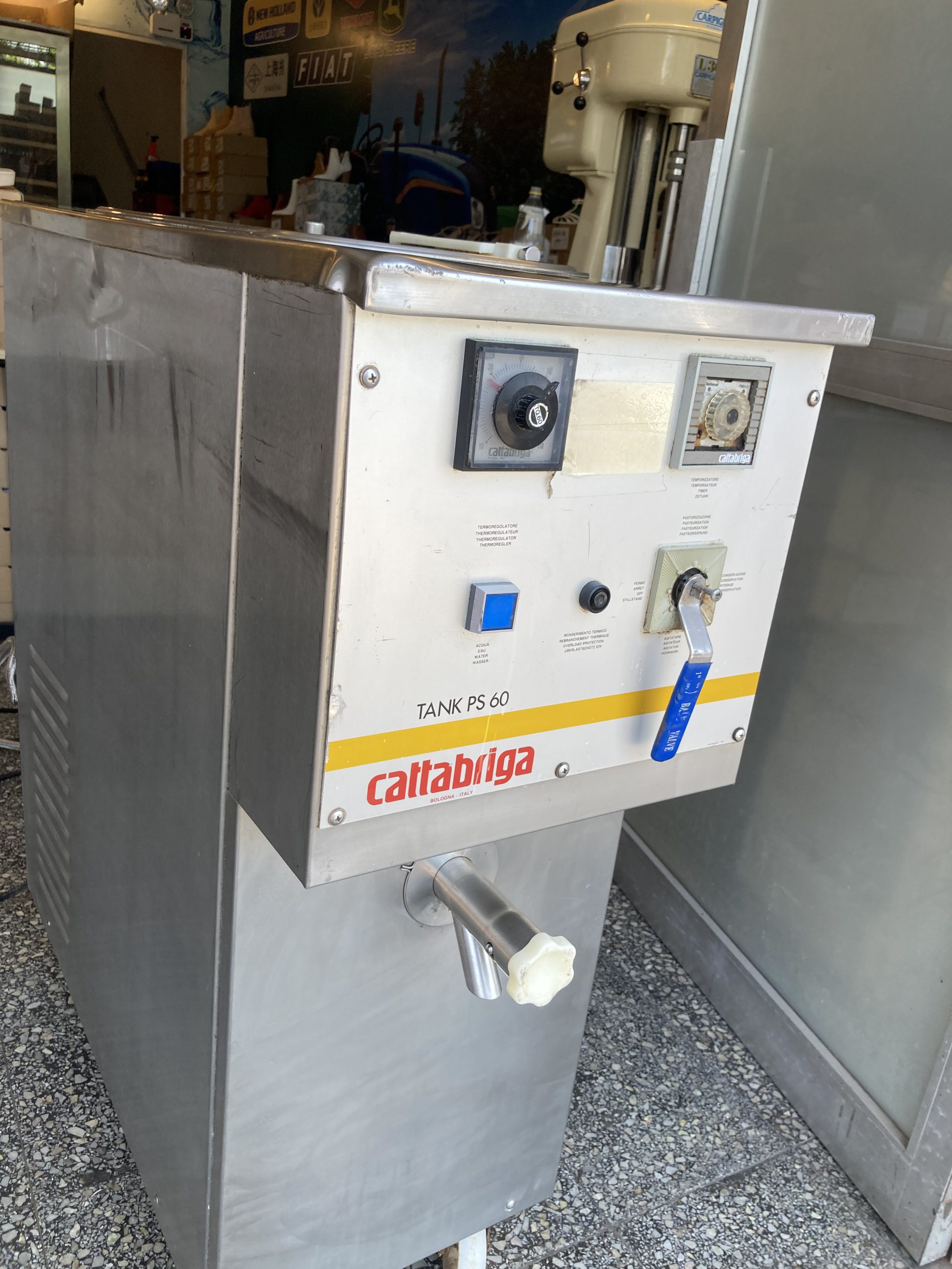 Pasteurizador Cattabriga Tank PS 60